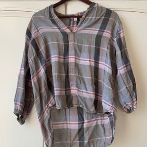 Flannel blouse